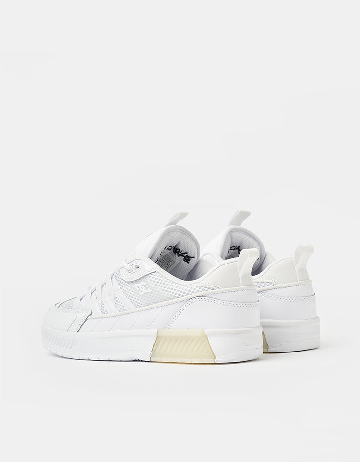 DC Lucien Skate Shoes - All White