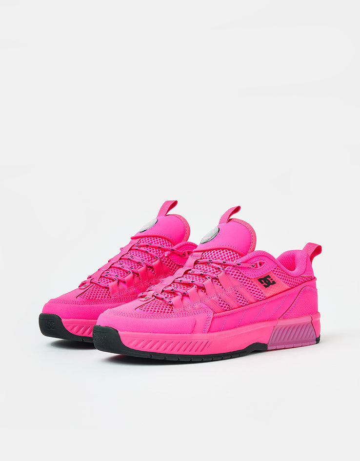 DC Lucien Skate Shoes - Hot Pink