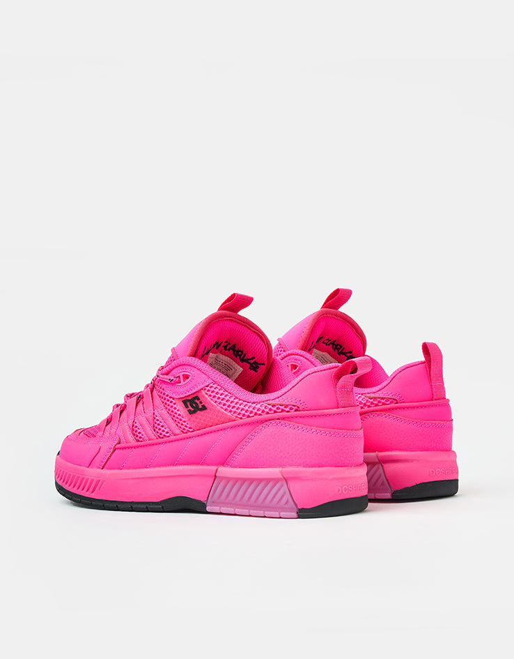 DC Lucien Skate Shoes - Hot Pink