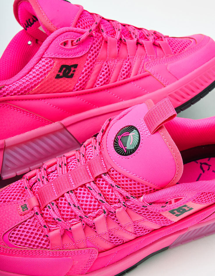 DC Lucien Skate Shoes - Hot Pink
