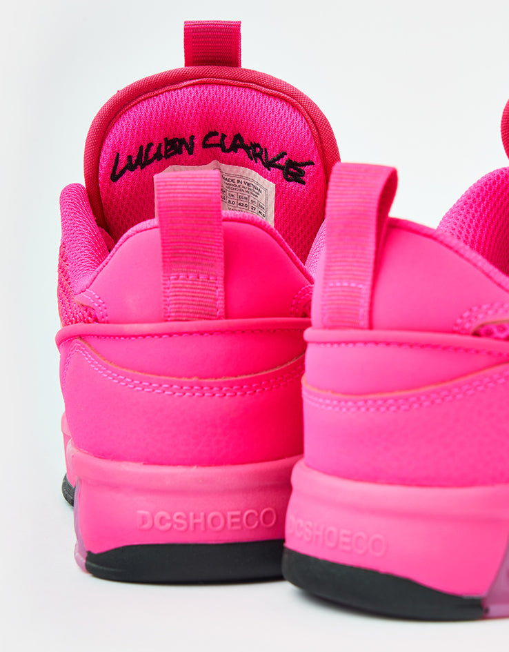 DC Lucien Skate Shoes - Hot Pink
