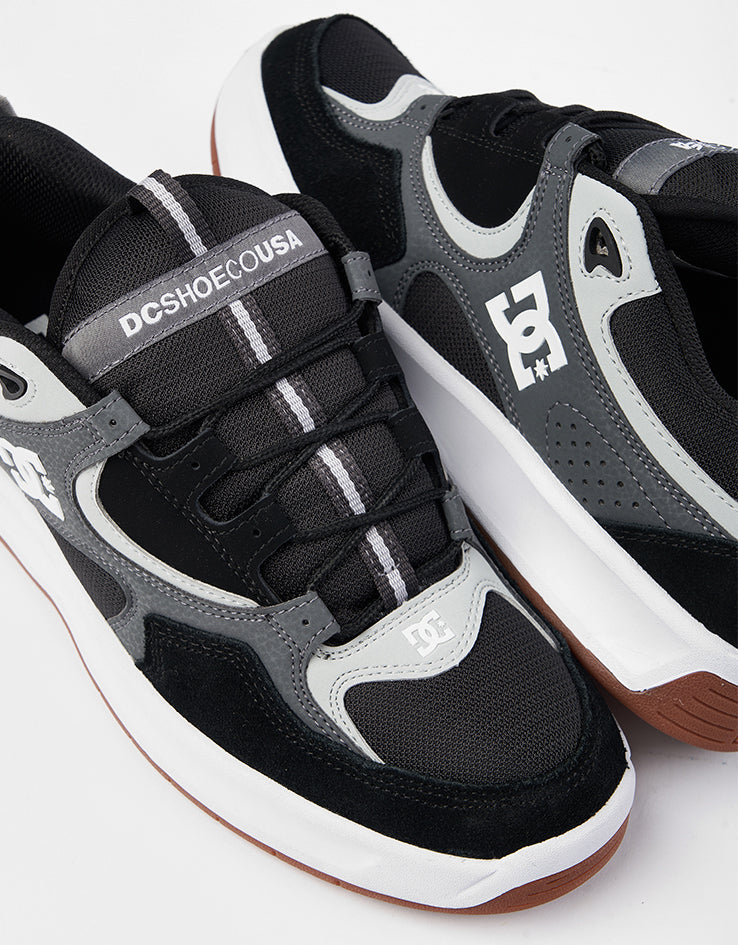 DC Kalynx Zero Skate Shoes - Black/Grey/Grey