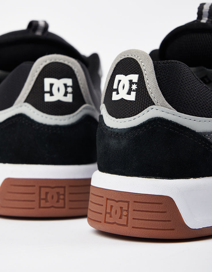 DC Kalynx Zero Skate Shoes - Black/Grey/Grey