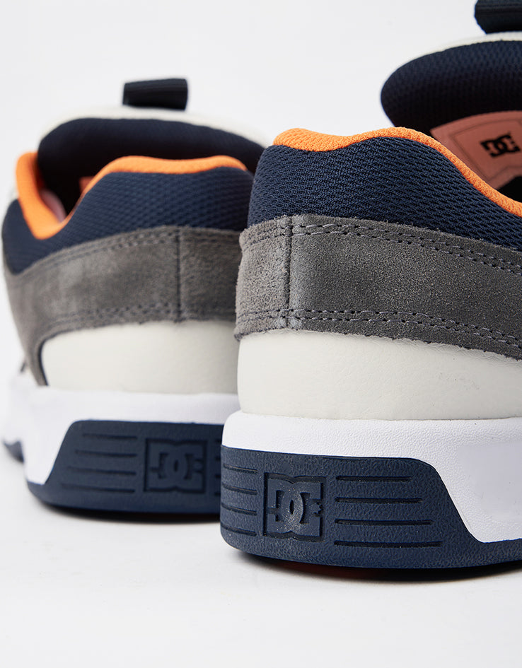 DC Lynx Zero Skate Shoes - Grey/Navy