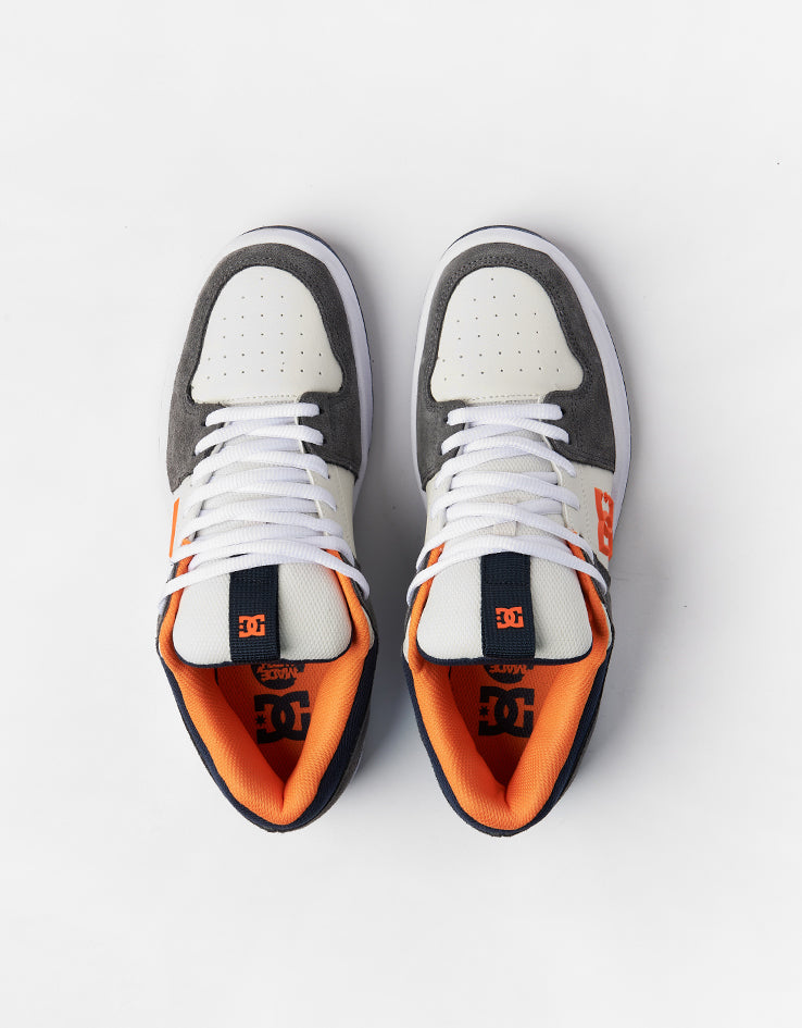 DC Lynx Zero Skate Shoes - Grey/Navy