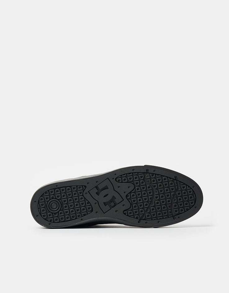 DC Teknic Skate Shoes - Black/Black/Black