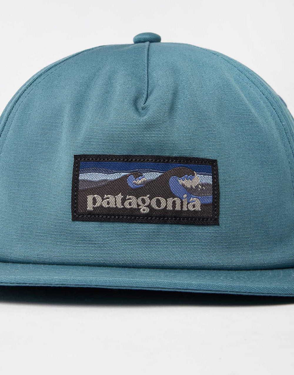 Patagonia Boardshort Label Funfarer Snapback Cap - Wetland Blue
