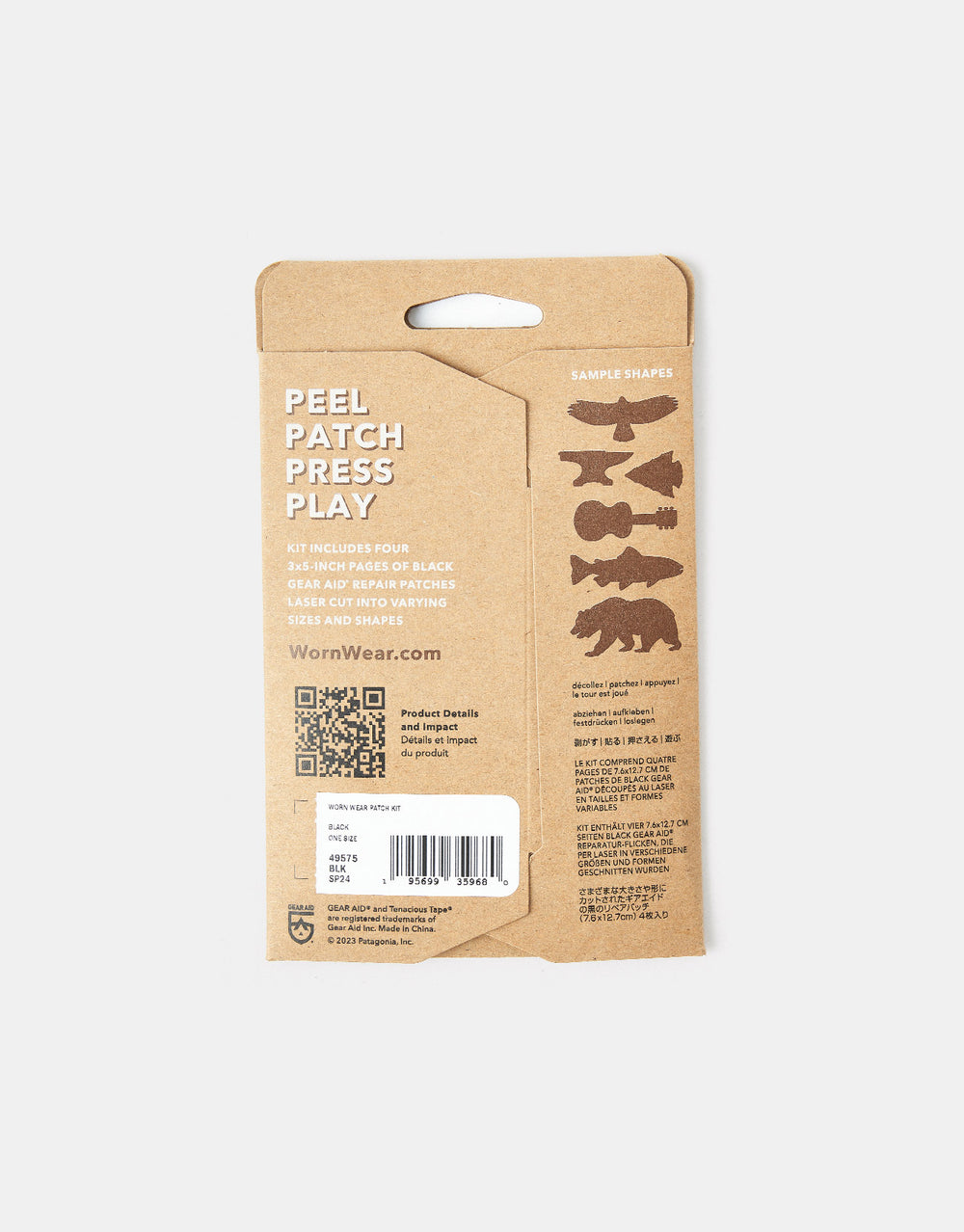 Patagonia Worn Wear Patch Kit - Black