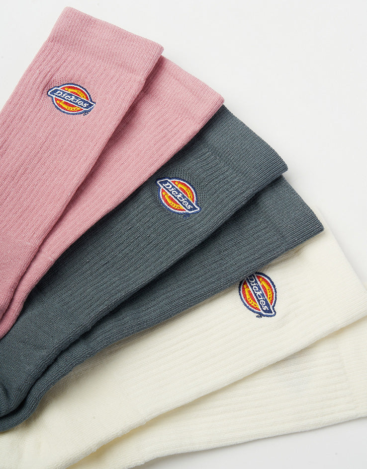 Dickies Valley Grove 3 Pack Socks - Lilas