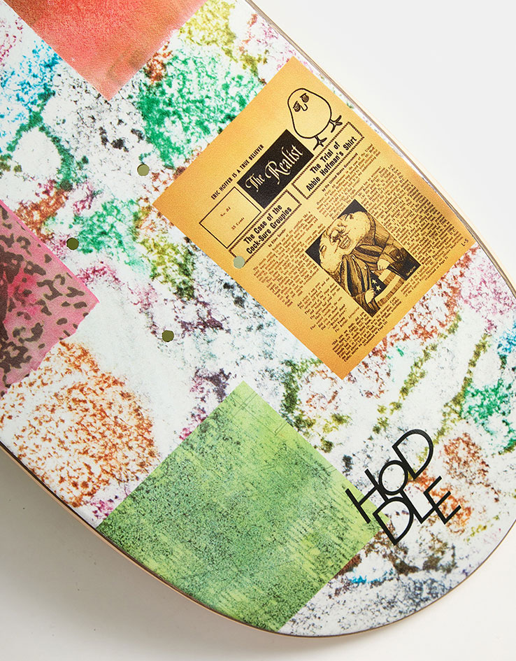 Hoddle Luxton Realist Skateboard Deck - 8"