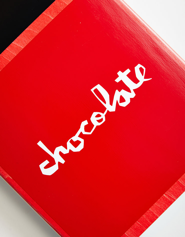 Chocolate Aikens Red Square 'Heritage Logo Collection' G018 Skateboard Deck - 8"