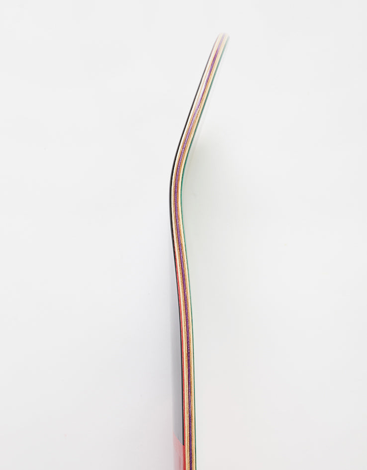 Chocolate Aikens Red Square 'Heritage Logo Collection' G018 Skateboard Deck - 8"