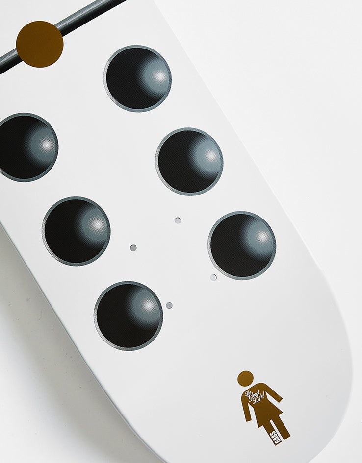 Girl x The Good Life Gass Bones 'TWIN TIP' G080 Skateboard Deck - 8"