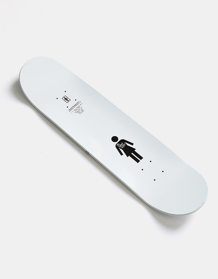 Girl x The Good Life Gass Bones 'TWIN TIP' G080 Skateboard Deck - 8"