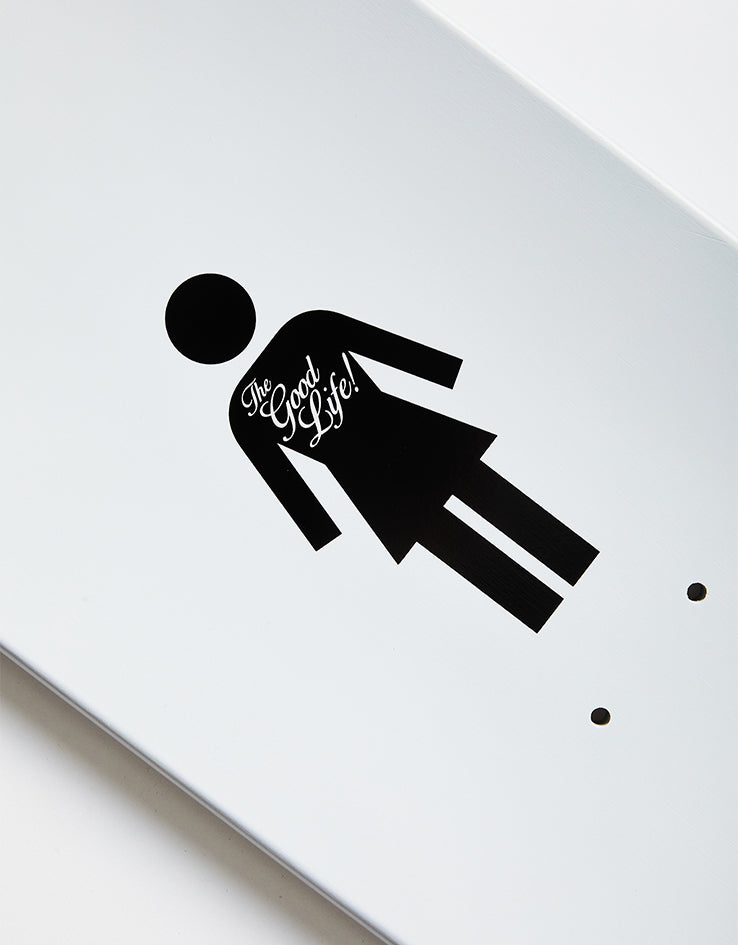 Girl x The Good Life Gass Bones 'TWIN TIP' G080 Skateboard Deck - 8"