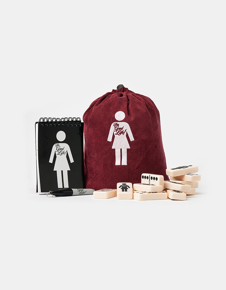 Girl x The Good Life Bag-O-Bones Dominos Set