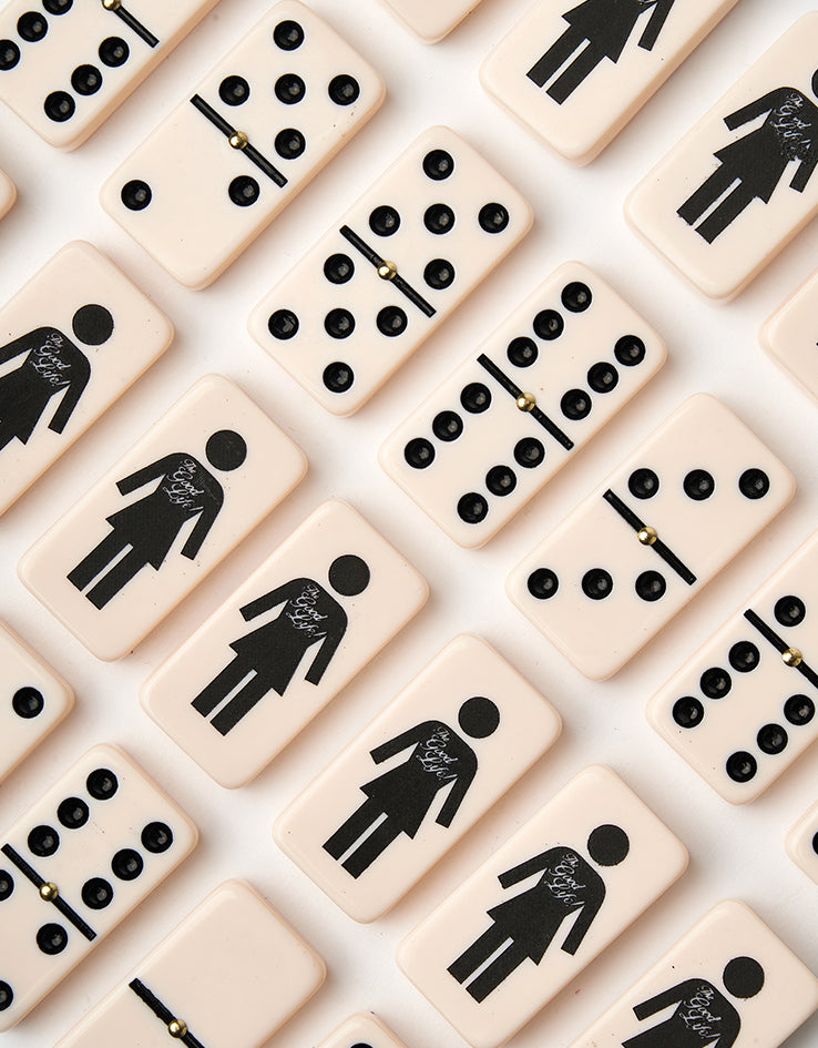 Girl x The Good Life Bag-O-Bones Dominos Set