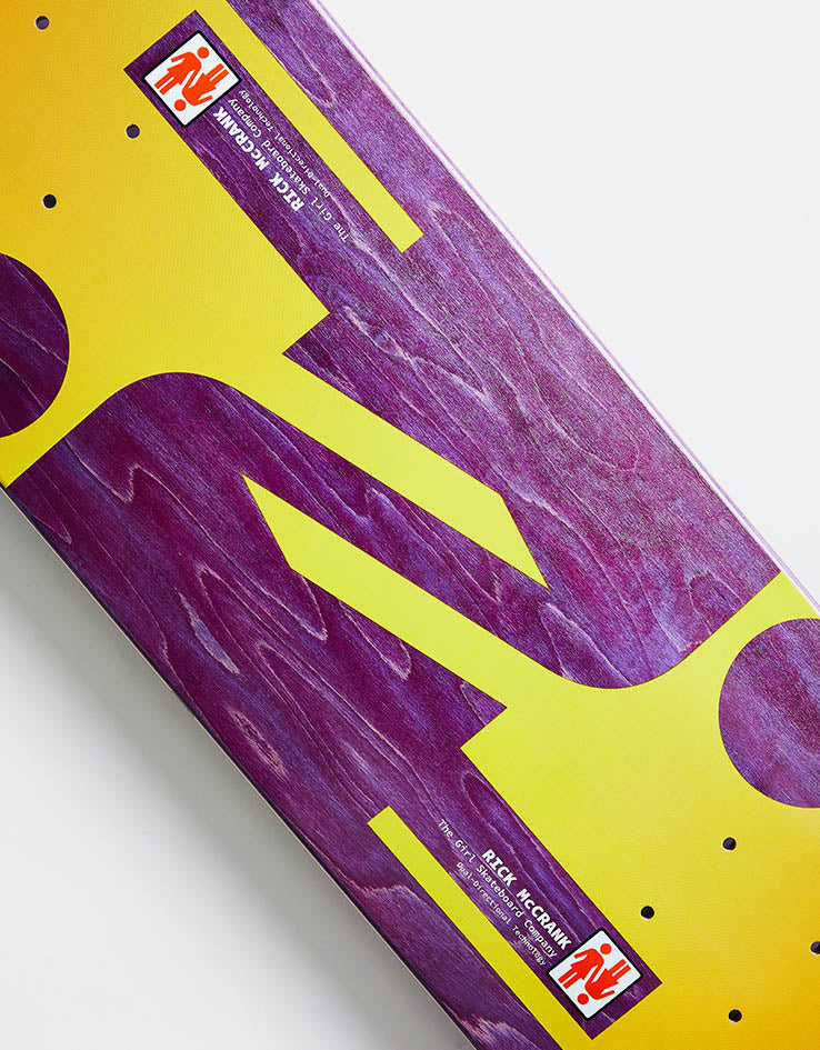 Girl McCrank Dual Directional 'TWIN TIP' G096 Skateboard Deck - 8.5"