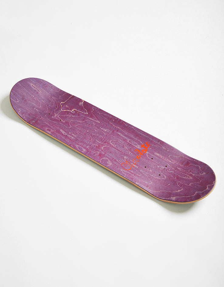 Chocolate Capps Scrunk G018 Skateboard Deck - 8"