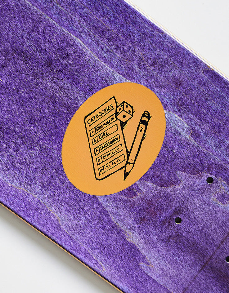 Girl Koston Pictionary Reissue G001 Skateboard Deck - 7.5"