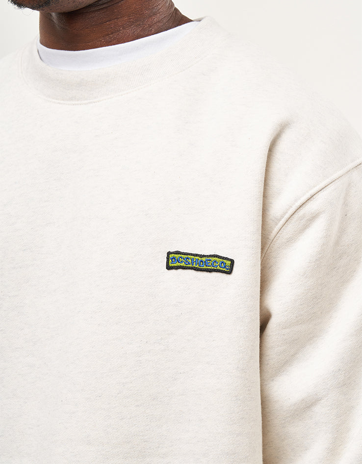 DC Patch It Crew - Snow Heather