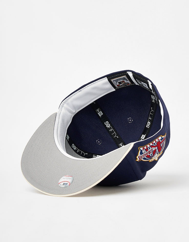 New Era Anaheim Angels Visor Clip 59Fifty® Fitted Cap - Light Navy/Natural