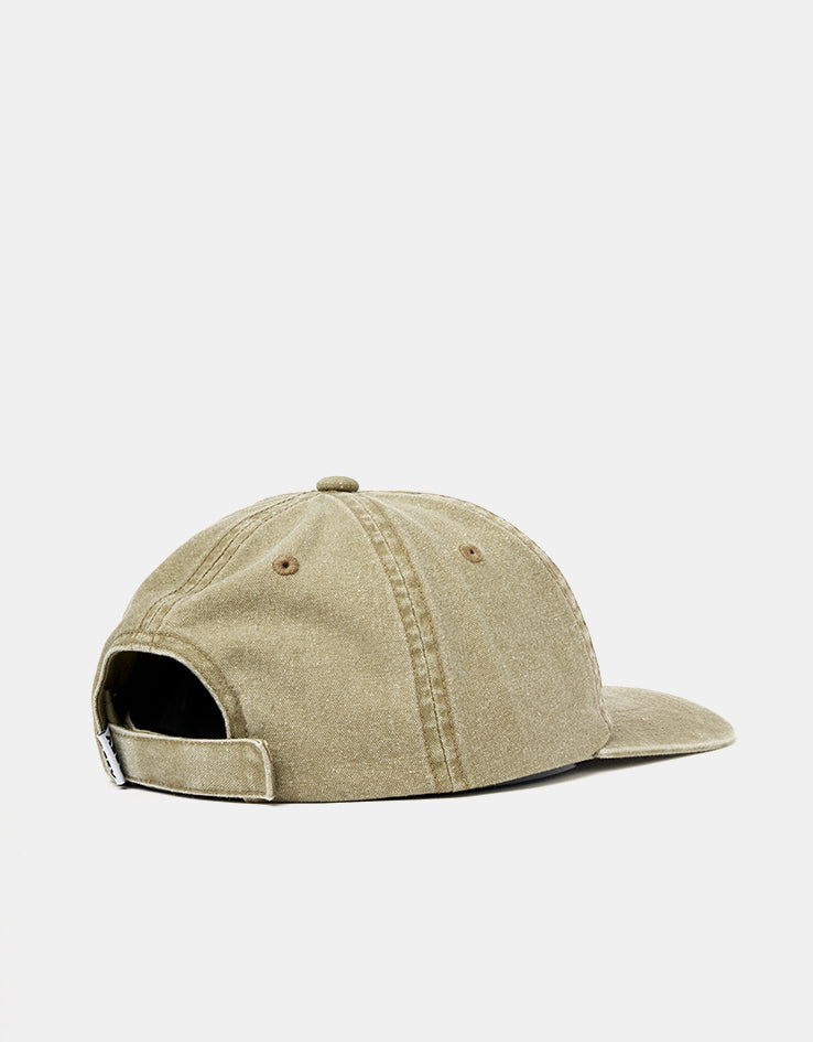Obey Icon Eyes Pigment 6 Panel Velcro Back Cap - Pigment Khaki