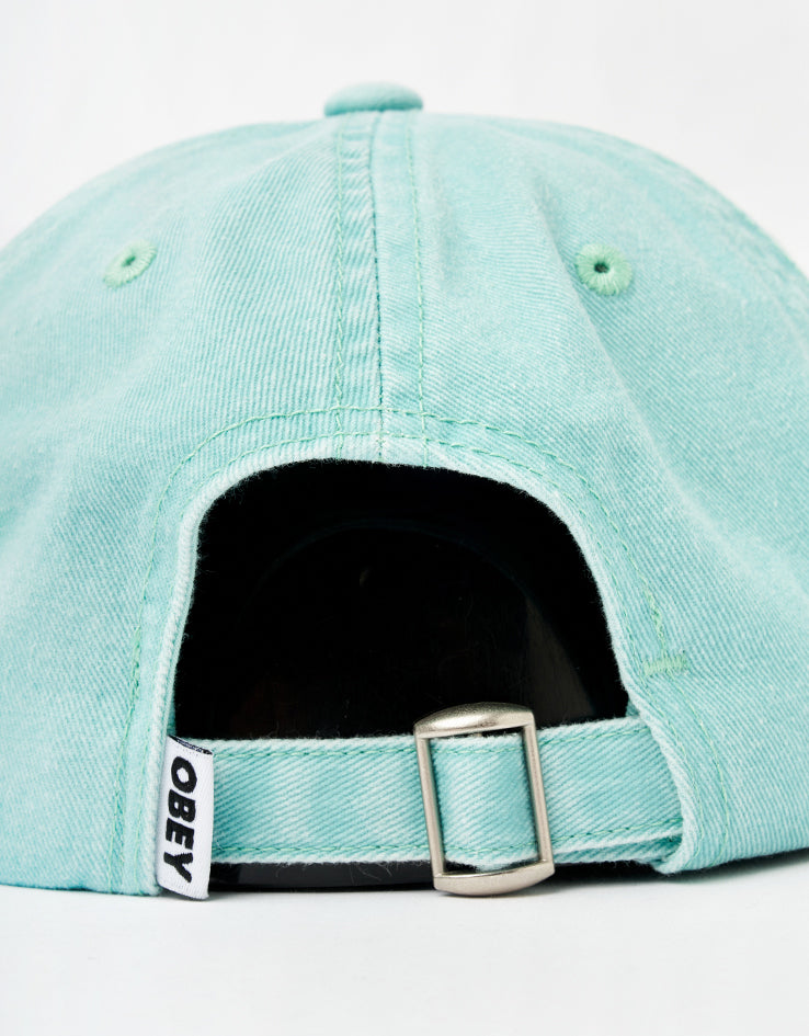 Obey Pigment Obey Studios 6 Panel Strapback Cap - Pigment Surf Spray
