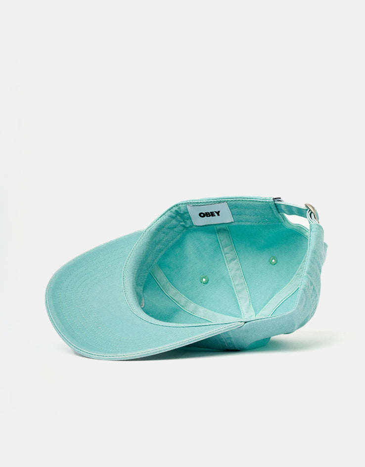Obey Pigment Obey Studios 6 Panel Strapback Cap - Pigment Surf Spray