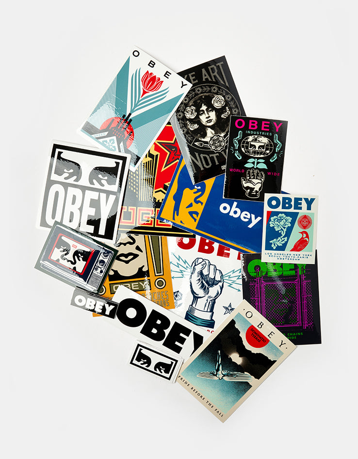 Obey Sticker Pack 7 - Multi