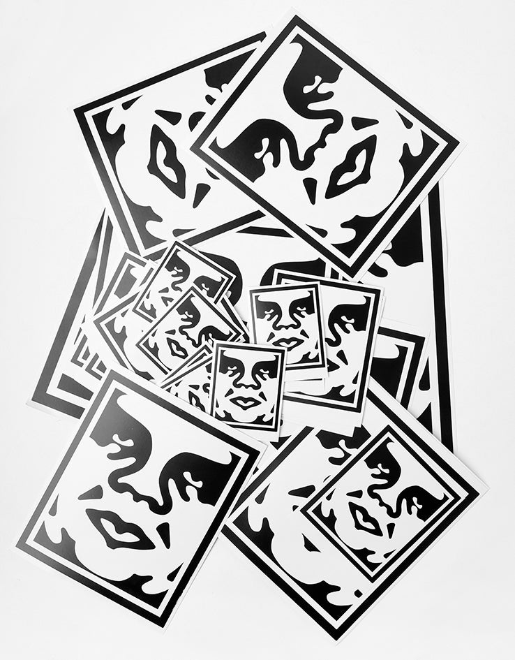 Obey Icon Face Sticker Pack 2 - Multi