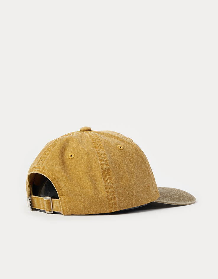 Obey Pigment Obey Farms 6 Panel Strapback Cap - Pigment Mustard Multi