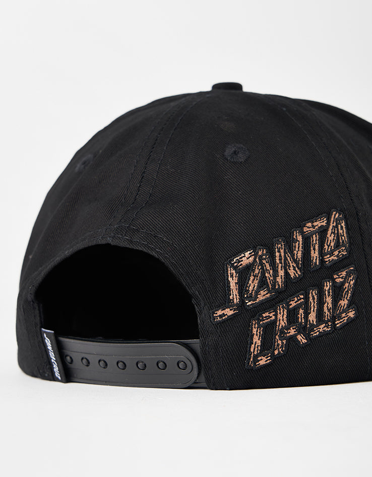 Santa Cruz Braun Great Outdoors Snapback Cap - Black