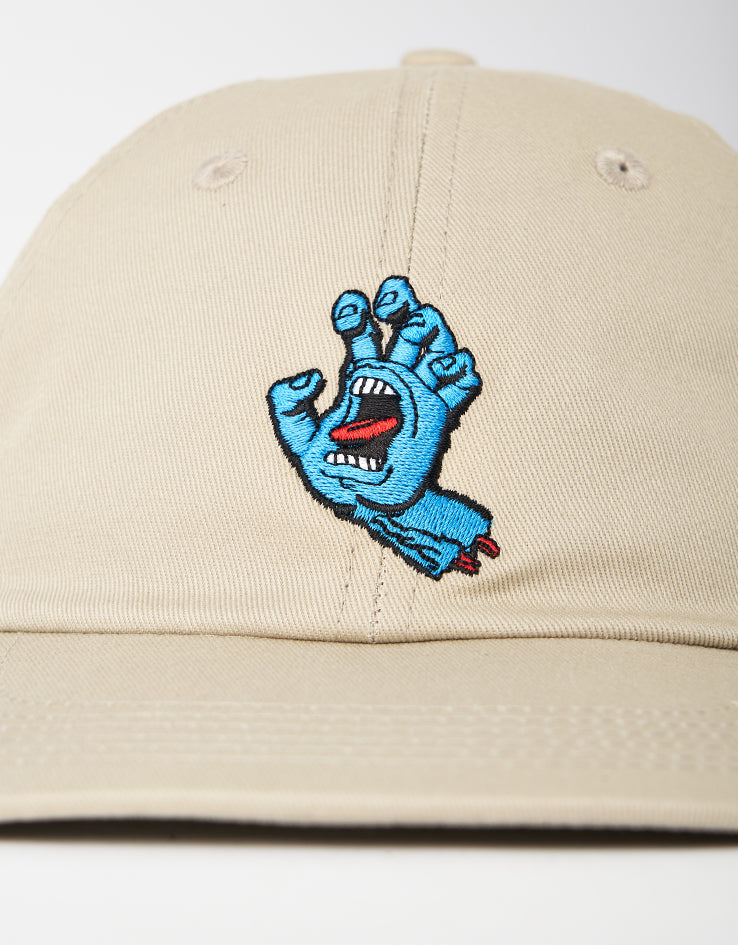 Santa Cruz Screaming Mini Hand Strapback Cap - Blonde Wood