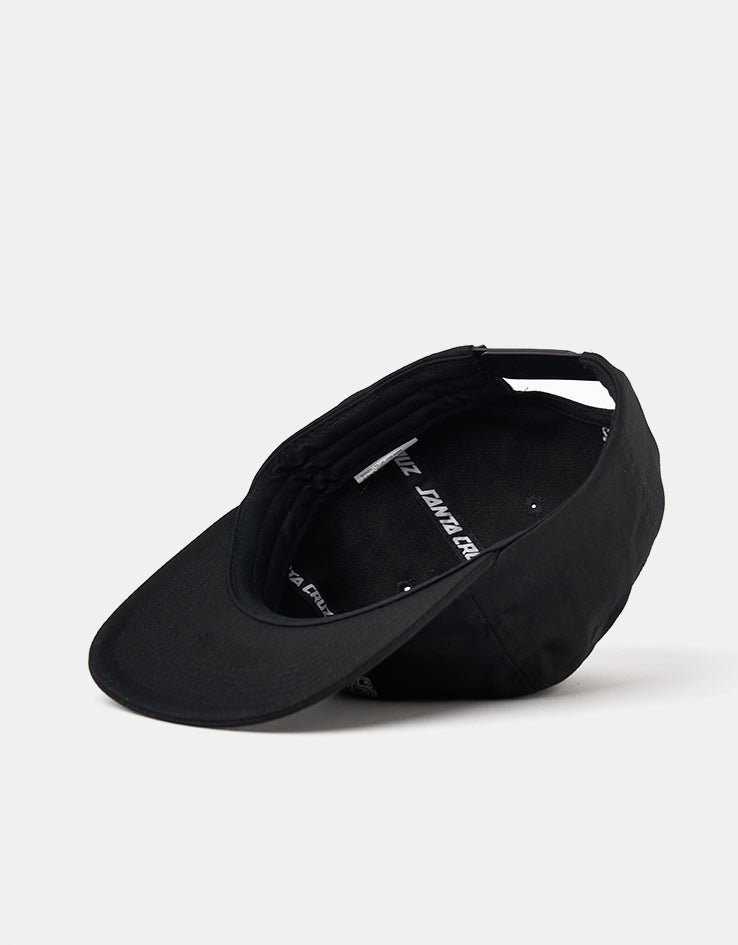 Santa Cruz Salba Eyes Dot Snapback Cap - Black