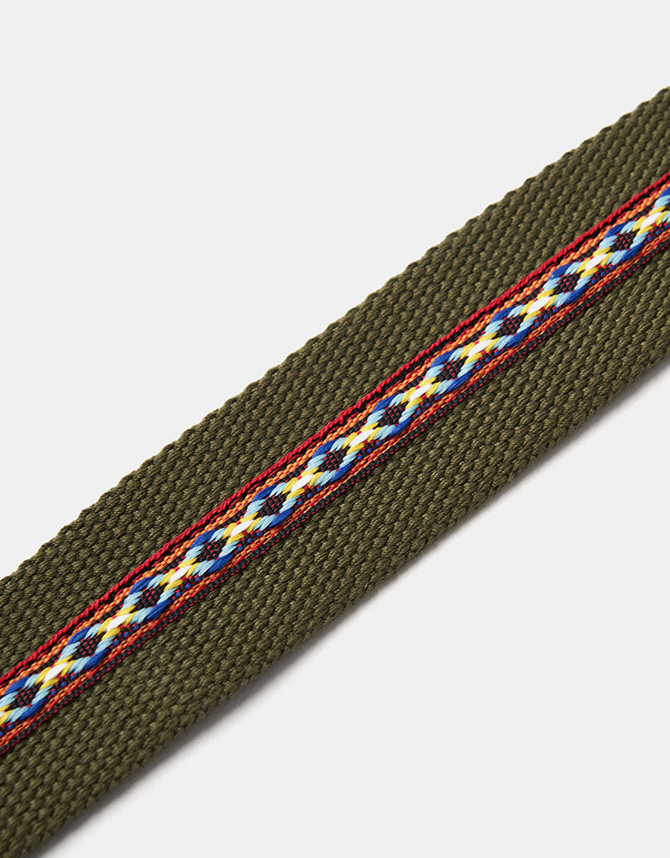 Santa Cruz Carved MFG Web Belt - Iguana