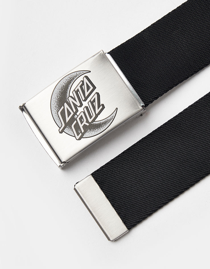 Santa Cruz Moon Dot Web Belt - Black