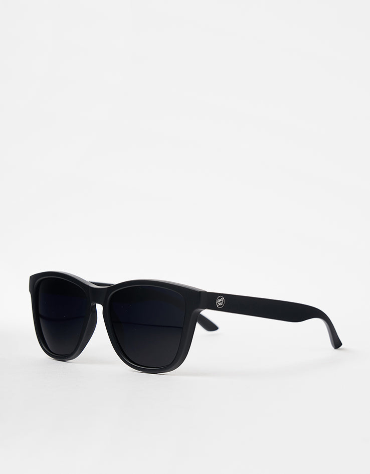 Santa Cruz Coastal Sunglasses - Sand Black/Black