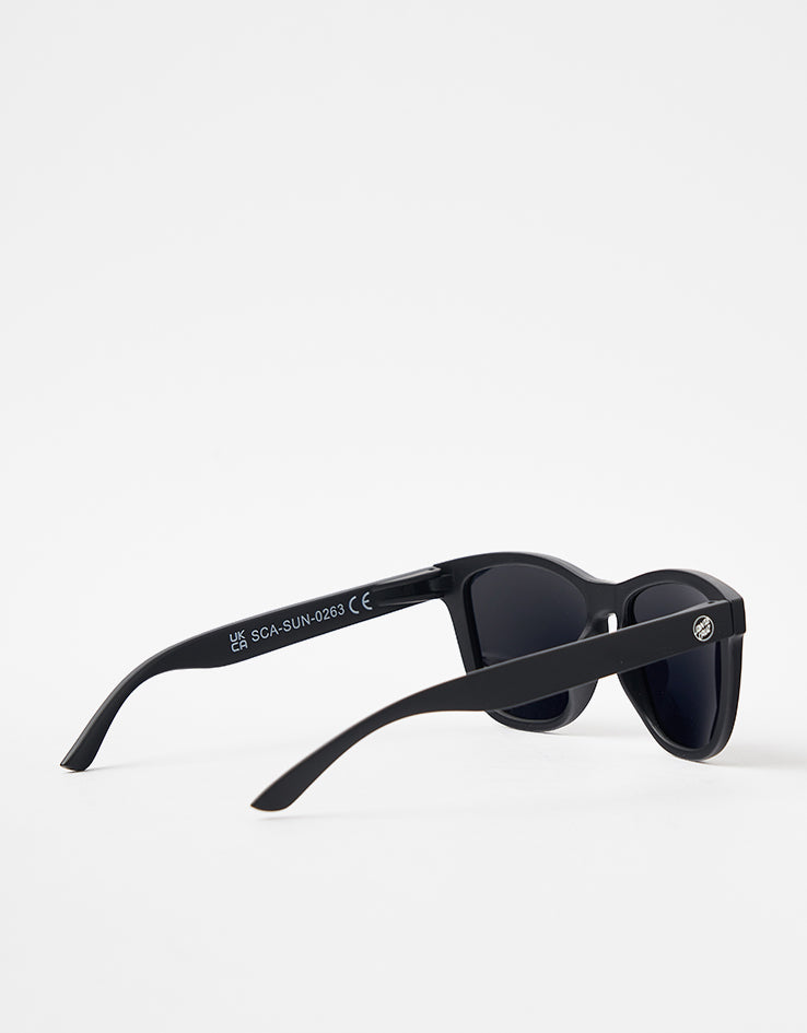 Santa Cruz Coastal Sunglasses - Sand Black/Black