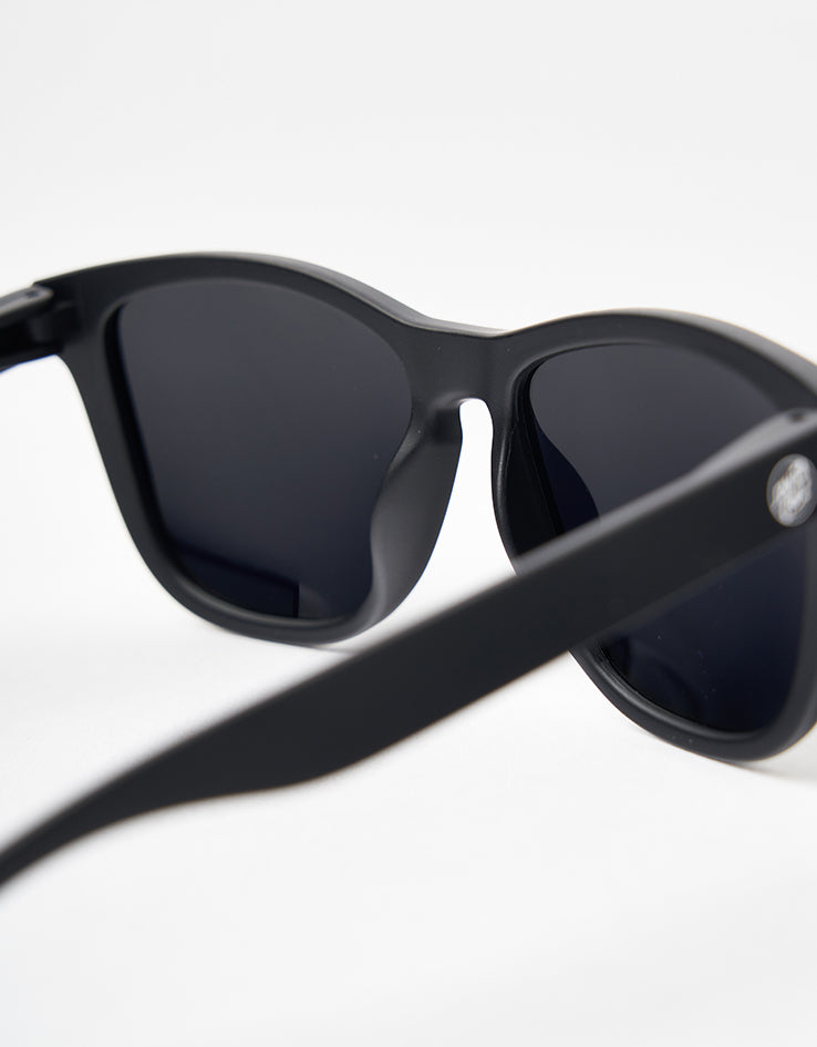 Santa Cruz Coastal Sunglasses - Sand Black/Black