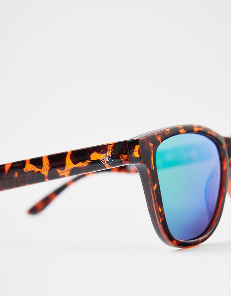 Santa Cruz Coastal Sunglasses - Hawksbill/Green