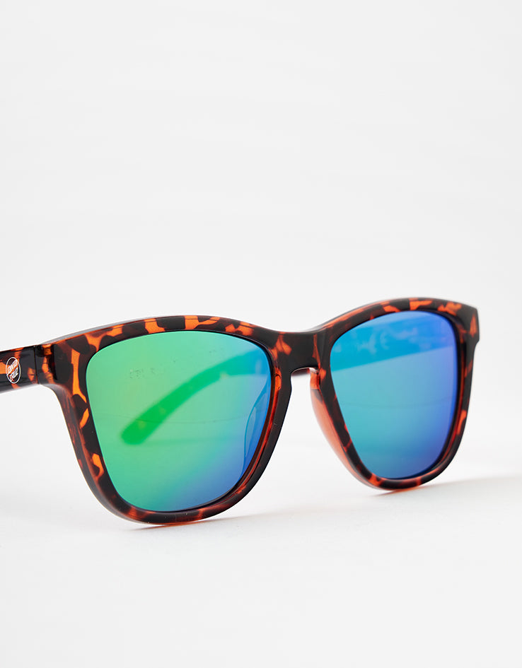 Santa Cruz Coastal Sunglasses - Hawksbill/Green