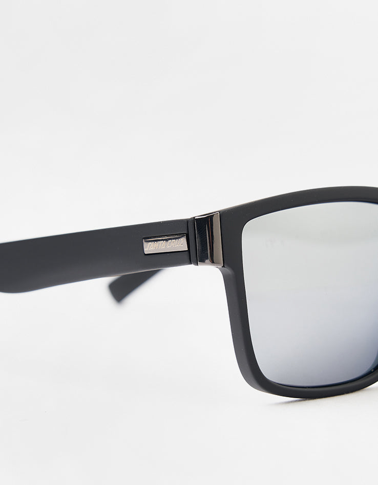 Santa Cruz Lucien Sunglasses - Black/Silver