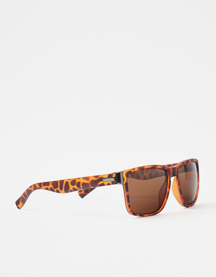 Santa Cruz Lucien Sunglasses - Tortoiseshell/Brown