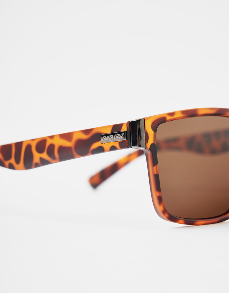 Santa Cruz Lucien Sunglasses - Tortoiseshell/Brown