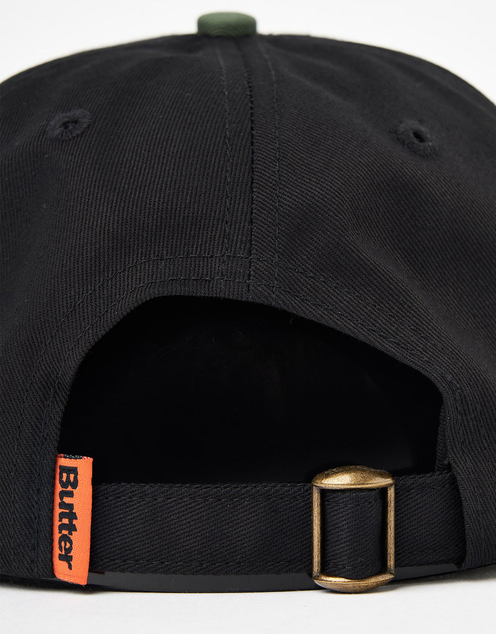 Butter Goods Alien 6 Panel Cap - Black/Sage