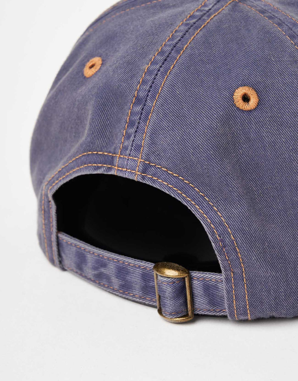 Butter Goods Rounded Logo 6 Panel Cap - Purple
