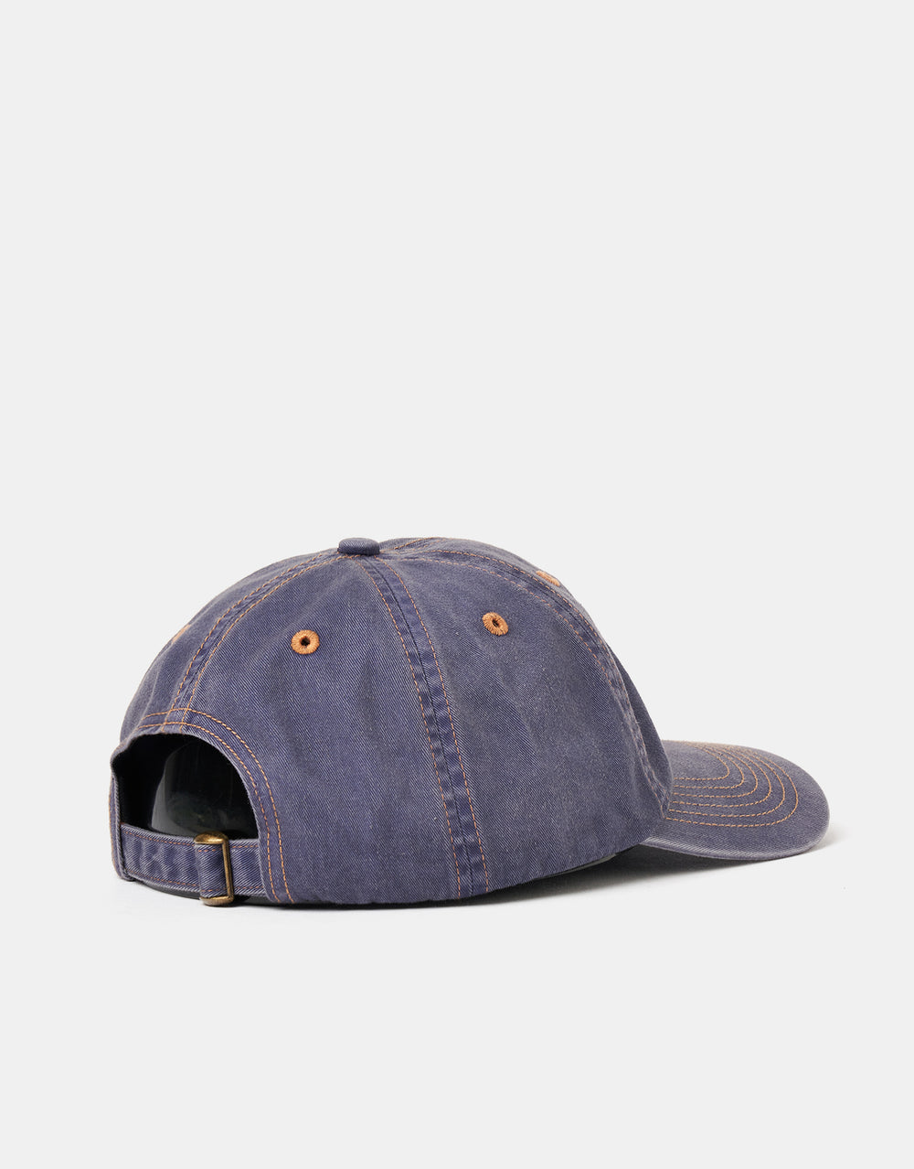 Butter Goods Rounded Logo 6 Panel Cap - Purple