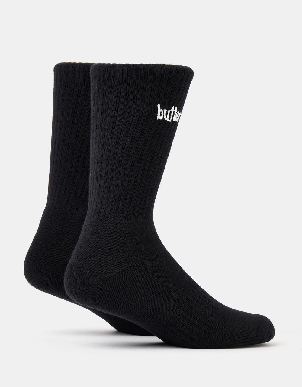 Butter Goods Basic Crew Socks - Black