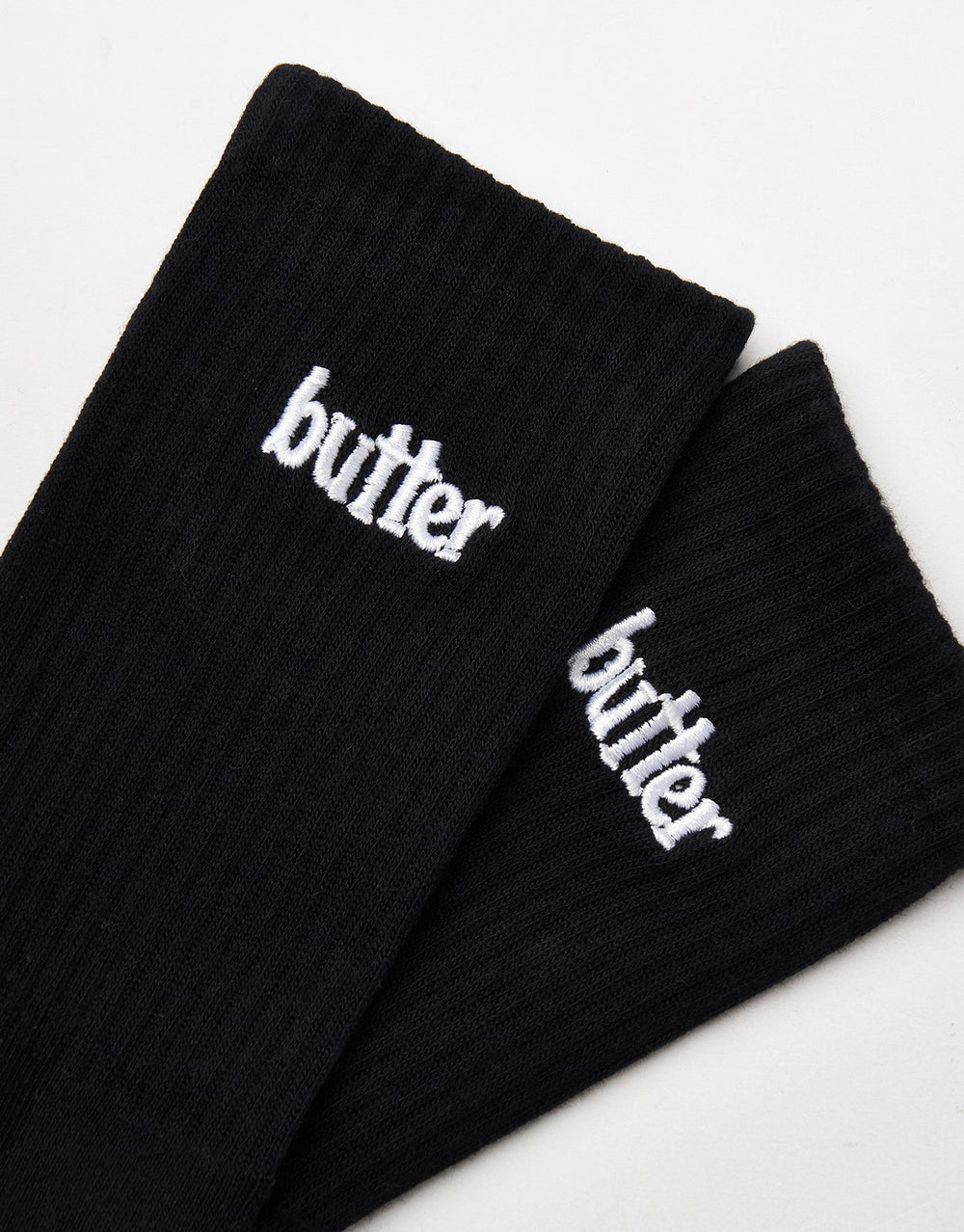 Butter Goods Basic Crew Socks - Black
